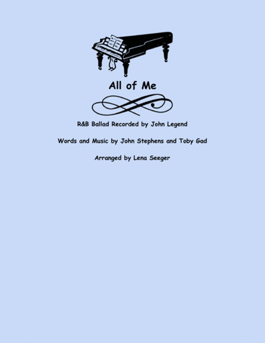 All Of Me (arr. Lena Seeger)