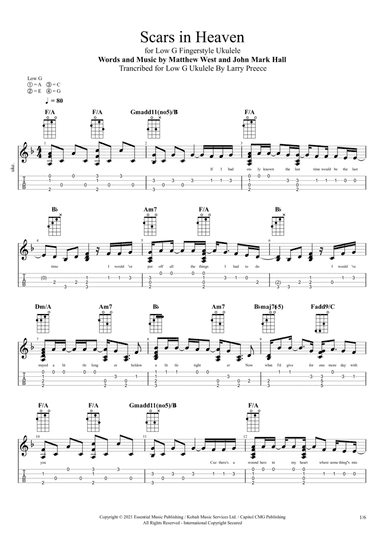 Scars In Heaven (arr. Larry Preece)