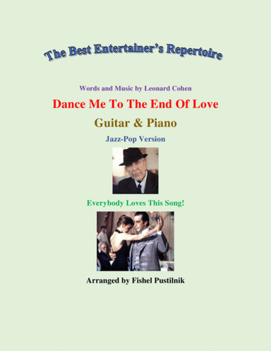 Dance Me To The End Of Love (arr. Fishel Pustilnik)