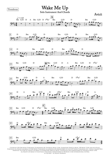 Wake Me Up (arr. ACT Bortolucci)