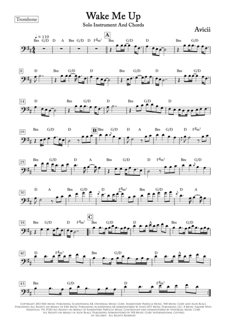 Wake Me Up (arr. ACT Bortolucci)