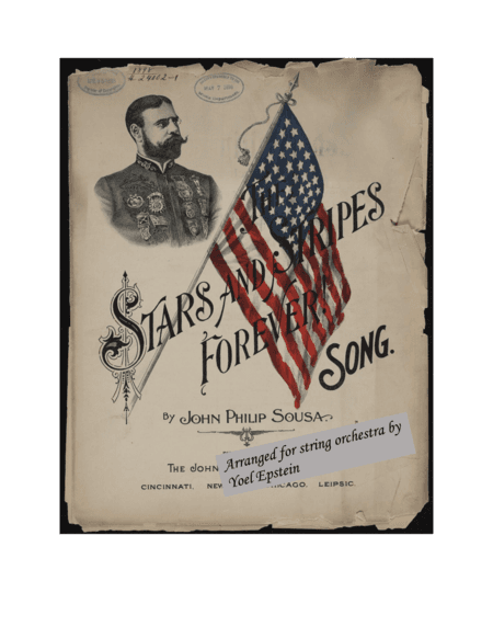 Stars and Stripes Forever for String Orchestra and violin solo (arr. Yoel Epstein)