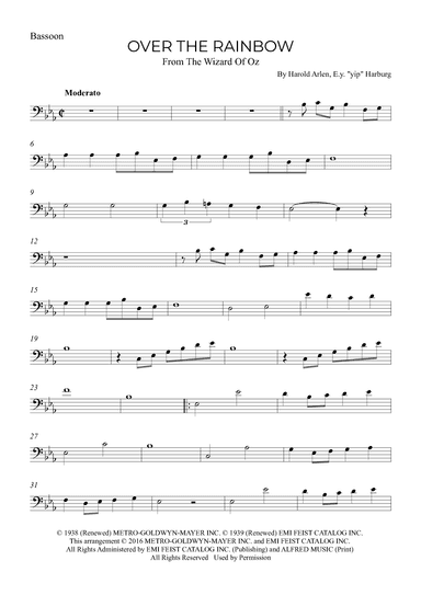 Over The Rainbow (arr. Alex Nunes Rodrigues)