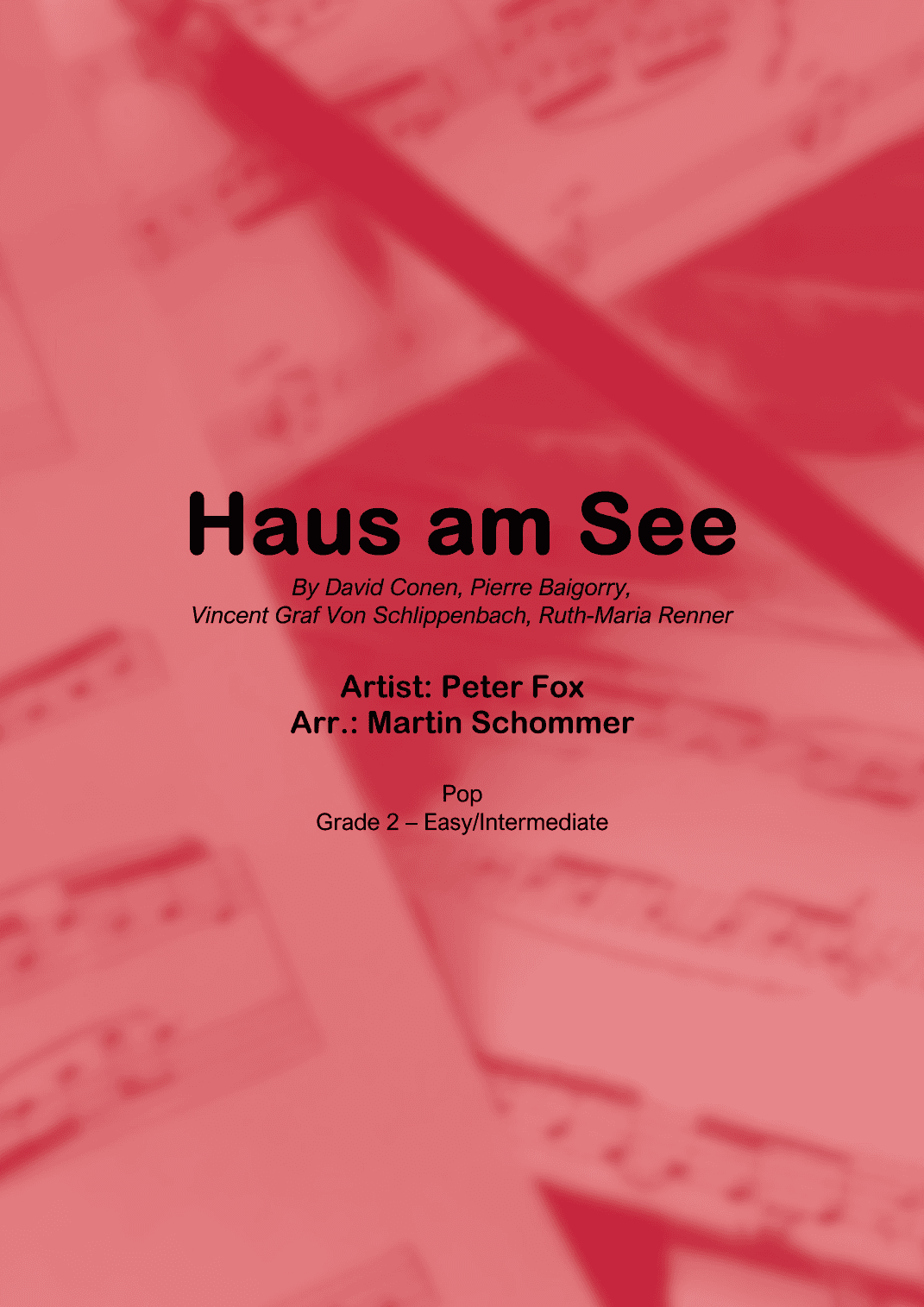 Haus Am See (arr. Martin Schommer)