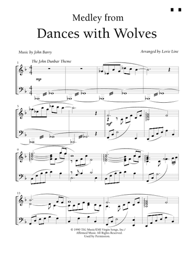 Dances With Wolves (arr. Lorie Line)