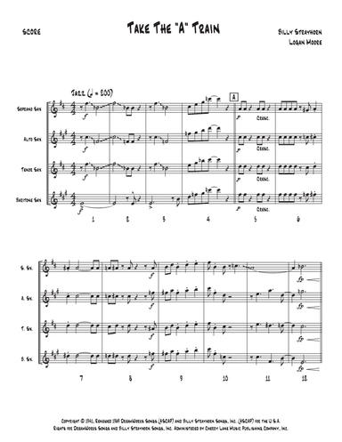 Take The "a" Train (arr. Logan Moore)