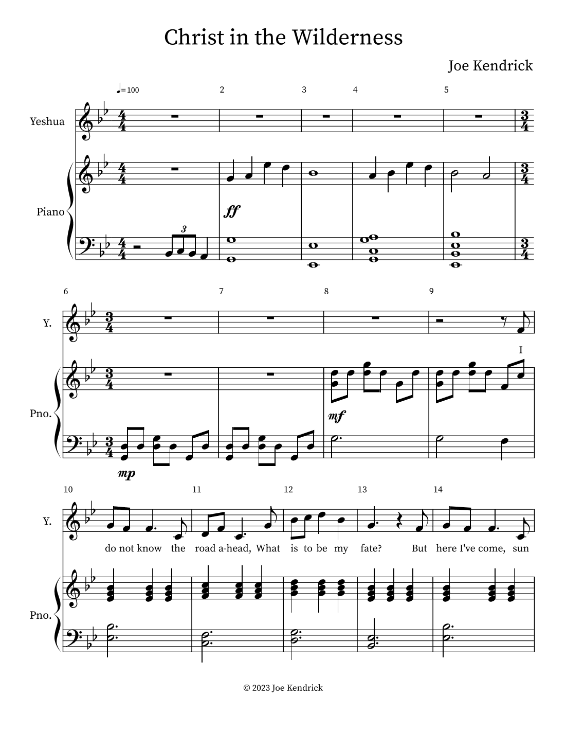 Christ in the Wilderness