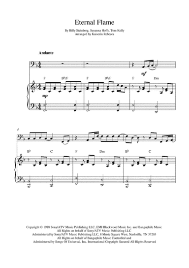 Eternal Flame (arr. Kaiserin Rebecca)