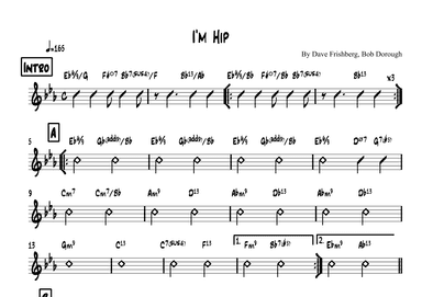 I'm Hip (arr. Lef Germenlis)