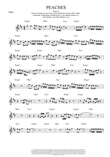 Peaches (arr. Anderson Quevedo)