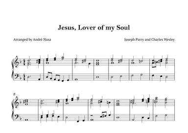 Jesus, Lover of my Soul (arr. André Nusa)