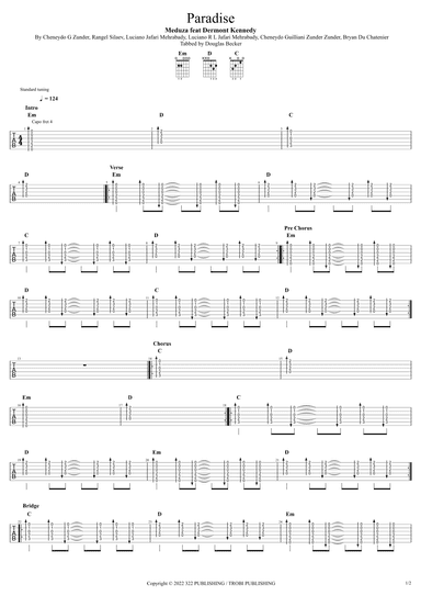 Paradise (arr. Douglas Becker)