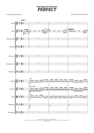 Perfect (arr. Guillaume Martin)