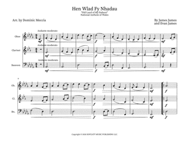 Hen Wlad Fy Nhadau (arr. Dominic Meccia)