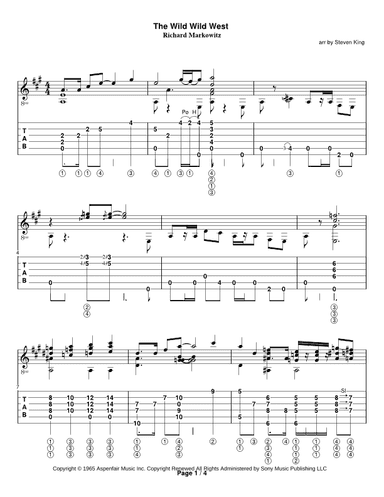 The Wild Wild West (arr. Steven Michael King)
