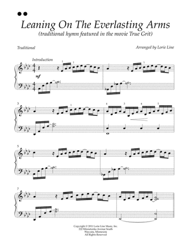 Leaning On The Everlasting Arms (arr. Lorie Line)