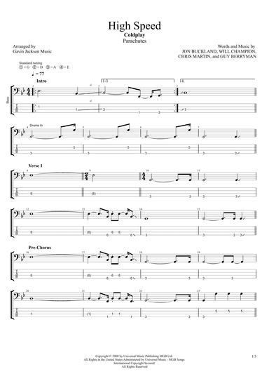 High Speed (arr. Gavin Jackson Music)