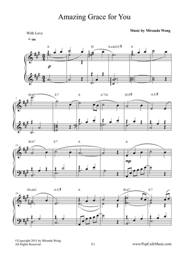 Amazing Grace (Amazing Grace for You) - Touching Version