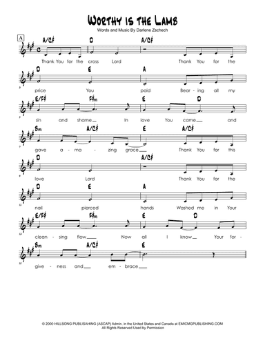Worthy Is The Lamb (arr. Brian Kim)