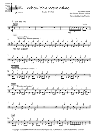 When You Were Mine (arr. Andy Thurston)