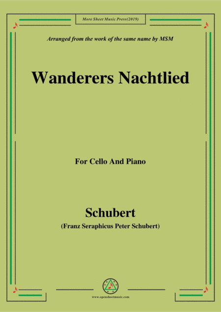 Schubert-Heidenröslein,for Flute and Piano (arr. MSM)