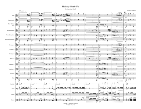 Holiday Mash-Up for Marching Band (arr. John McAllister)
