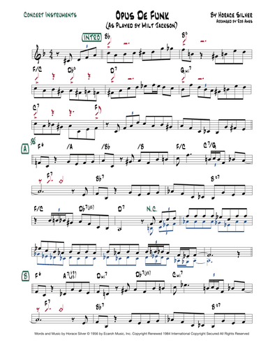 Opus De Funk (arr. Rob Ames)