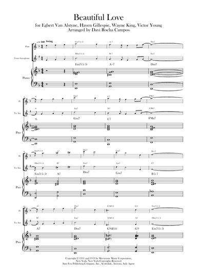 Beautiful Love (arr. Davi Rocha Campos)