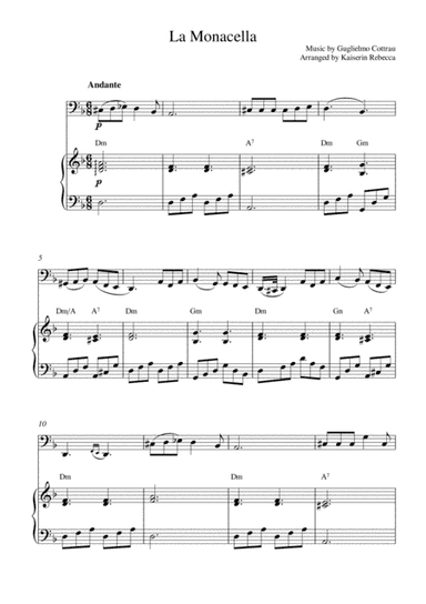 La Monacella (arr. Kaiserin Rebecca)
