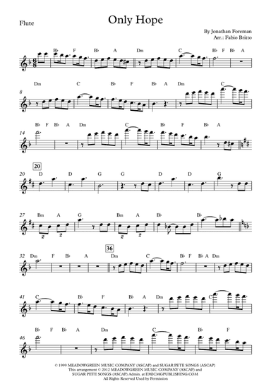 Only Hope (arr. Fabio Britto)