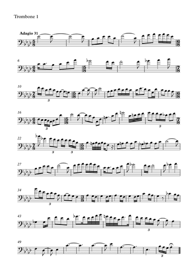 Duoiloquy for two trombones