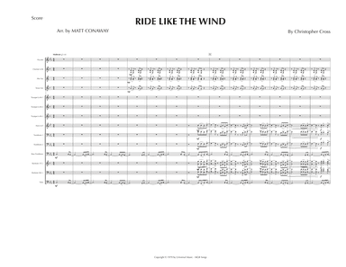 Ride Like The Wind (arr. Matt Conaway)