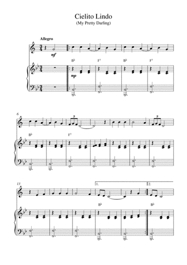 Cielito Lindo (My Pretty Darling) (arr. Kaiserin Rebecca)