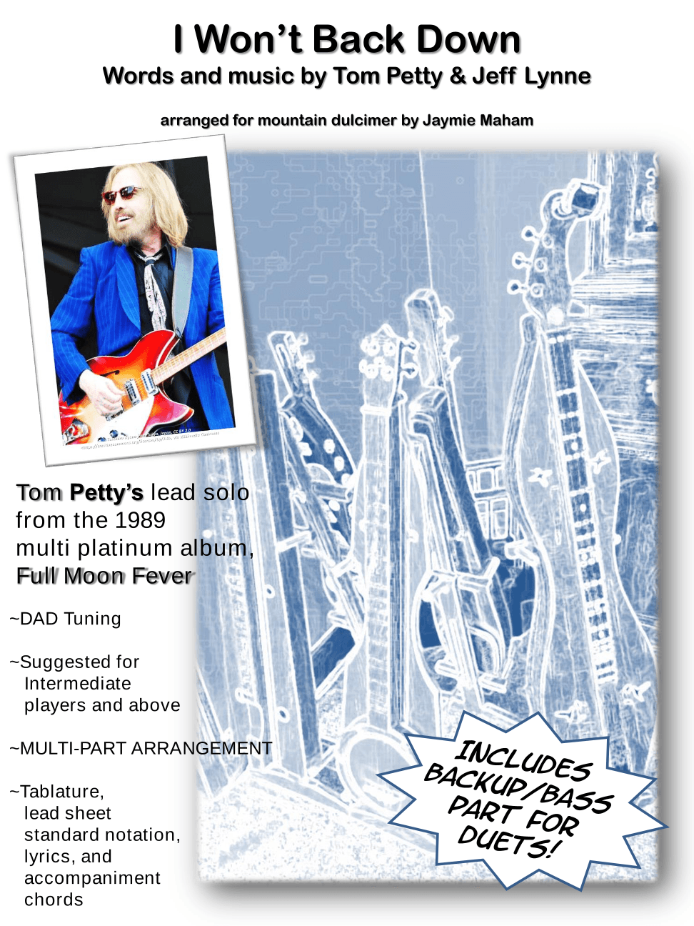 I Won't Back Down (arr. Jaymie Maham)