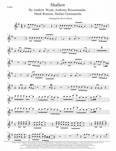Shallow (arr. Kevin Busse)