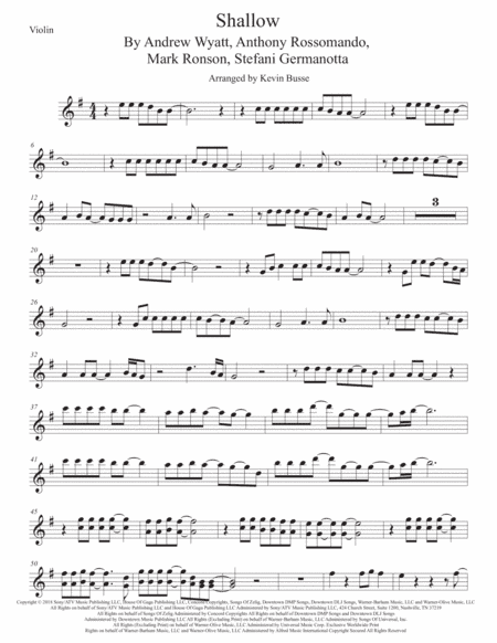 Shallow (arr. Kevin Busse)