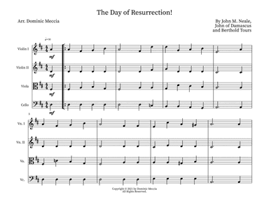 The Day of Resurrection! (arr. Dominic Meccia)