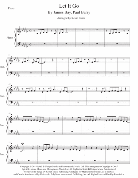 Let It Go (arr. Kevin Busse)