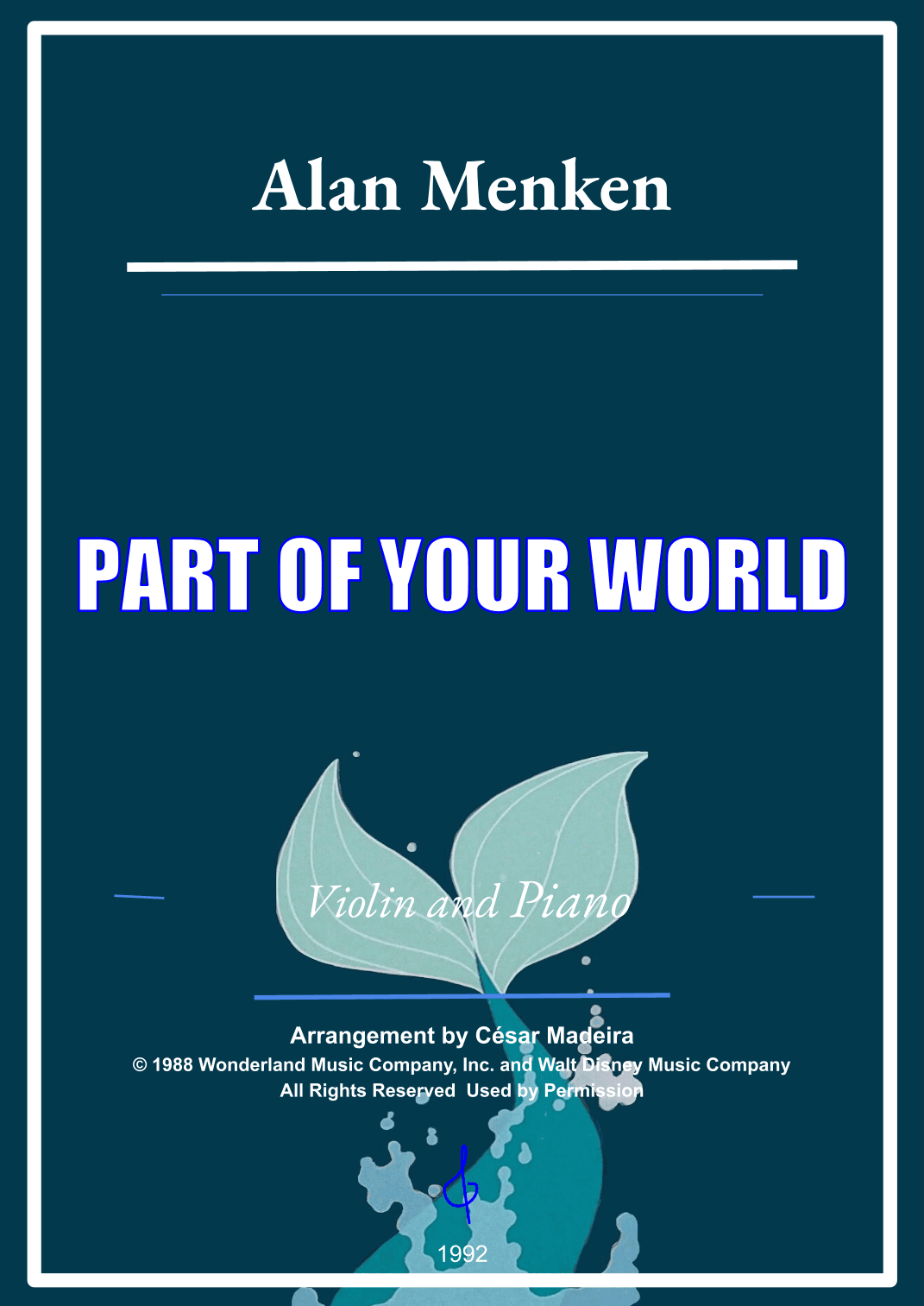 Part Of Your World (arr. César Madeira)