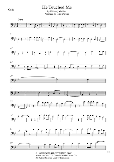 He Touched Me (arr. Josiel Oliveira)