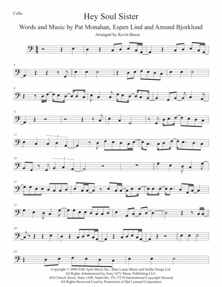 Hey, Soul Sister (arr. Kevin Busse)