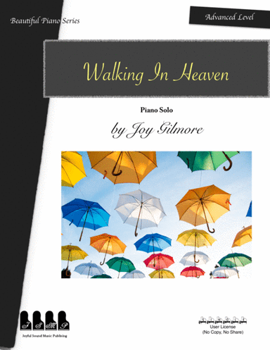 Walking in Heaven for Piano Solo