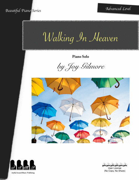 Walking in Heaven for Piano Solo