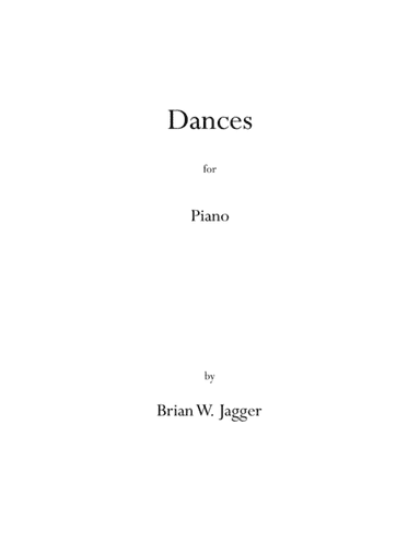 Dances for Piano