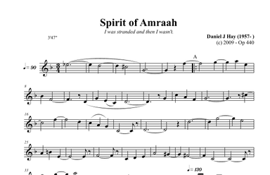 Spirit of Amraah (Opus 440)