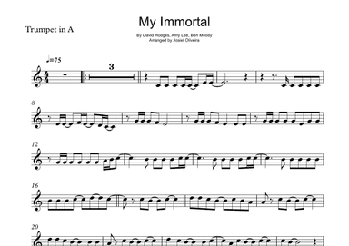 My Immortal (arr. Josiel Oliveira)