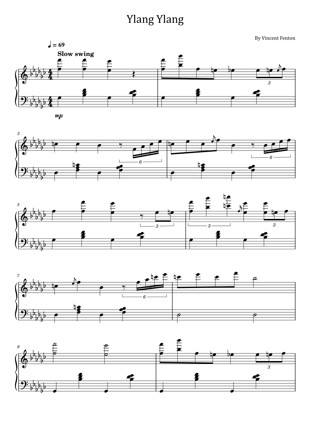 Trip Ylang (arr. poon)