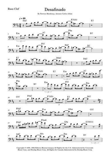 Desafinado (arr. Fabio Eduardo de Oliveira)