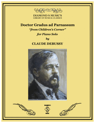 DOCTOR GRADUS AD PARNASSUM from 'Children's Corner Suite' by CLAUDE DEBUSSY. PIANO SOLO (arr. Diamond S Music)