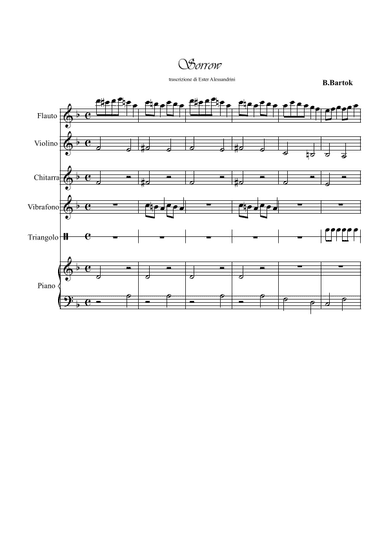 Sorrow. Easy ensamble (arr. Ester Alessandrini)